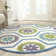Cannen Hand Tufted Wool Floral Rug