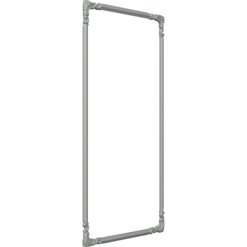 Ensemble de moulures Ashford (panneau simple), L 24 po x H 48 po, Simple