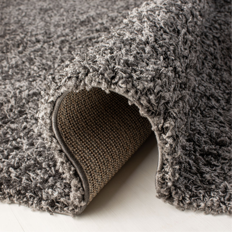 Tapis gris foncé Amoroso, Rectangle 9 pi x 12 pi