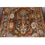 Tapis brun à motif de teinture végétale brun Ziegler 8 x 10