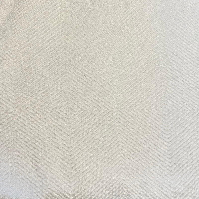 Vector Coverlet, King Coverlet, Ecru