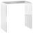 Clear Acrylic Coffee Table 21-Inch Rectangle Waterfall Design for Living Room or Bedroom Modern Style