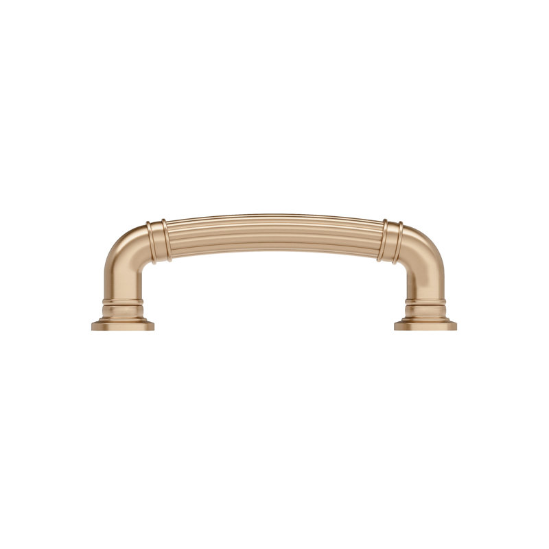 Metal Bar Pull, Champagne Bronze, 3 3/4"