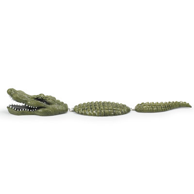 Statue d'alligator flottant 