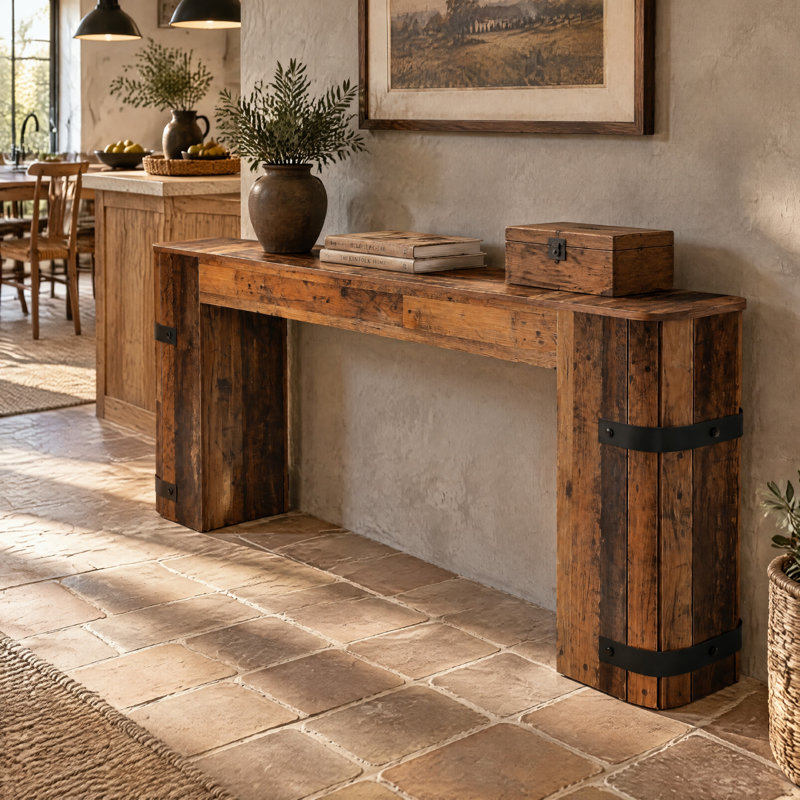 86.8 " W Console Table