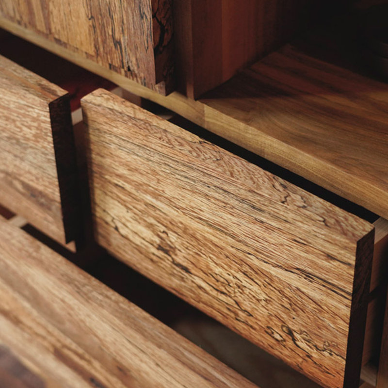 Japanese style study display bookcase