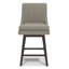 Tabouret de comptoir pivotant Aleksy-171885284