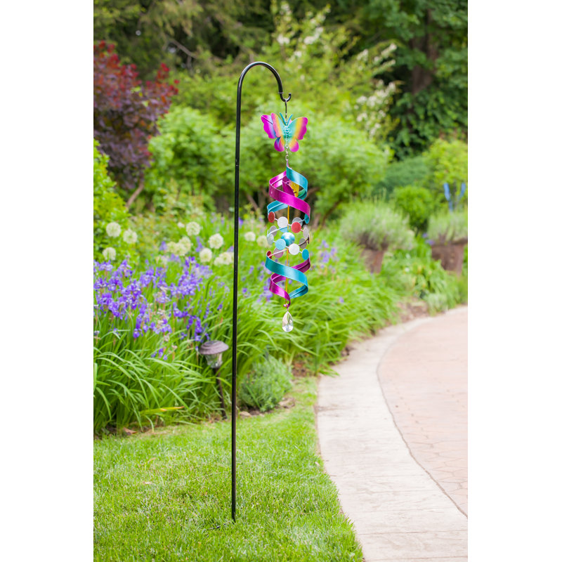 Roselee 65" Metal Shepherd's Hook