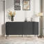 Buffet Mid-Century moderne avec 4 tablettes réglables-1657649532