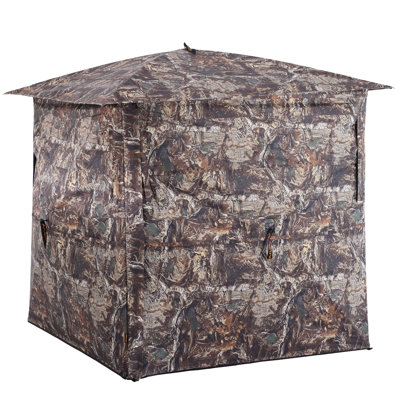 Hunting Blind, 2–3 Person Multi-Function Ground Blind, 270° View