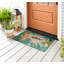 Non-Slip Floral Outdoor Doormat