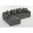 Boneless Stepanie Memory Foam 3-Seater Sofa-740648553