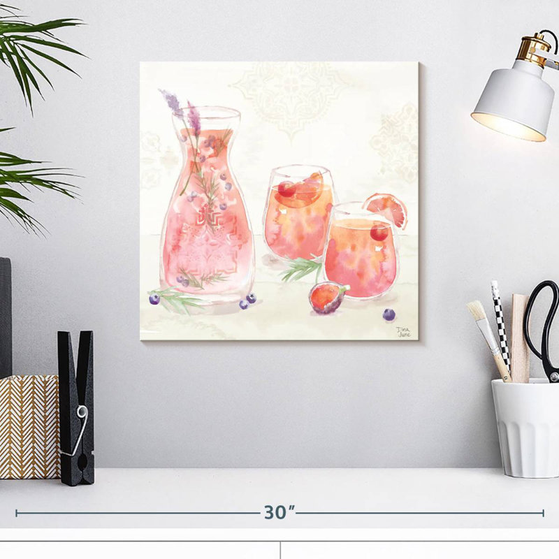 Yarlin Classy Cocktails II, 16" H x 16" W
