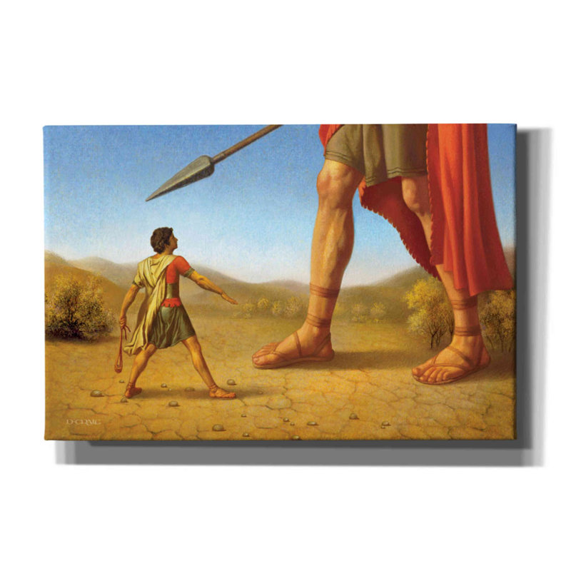 Sur toile, H 12 po x l 18 po x P 0,75 po