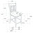 Avonlea Light Chestnut 5-Piece Dining Set