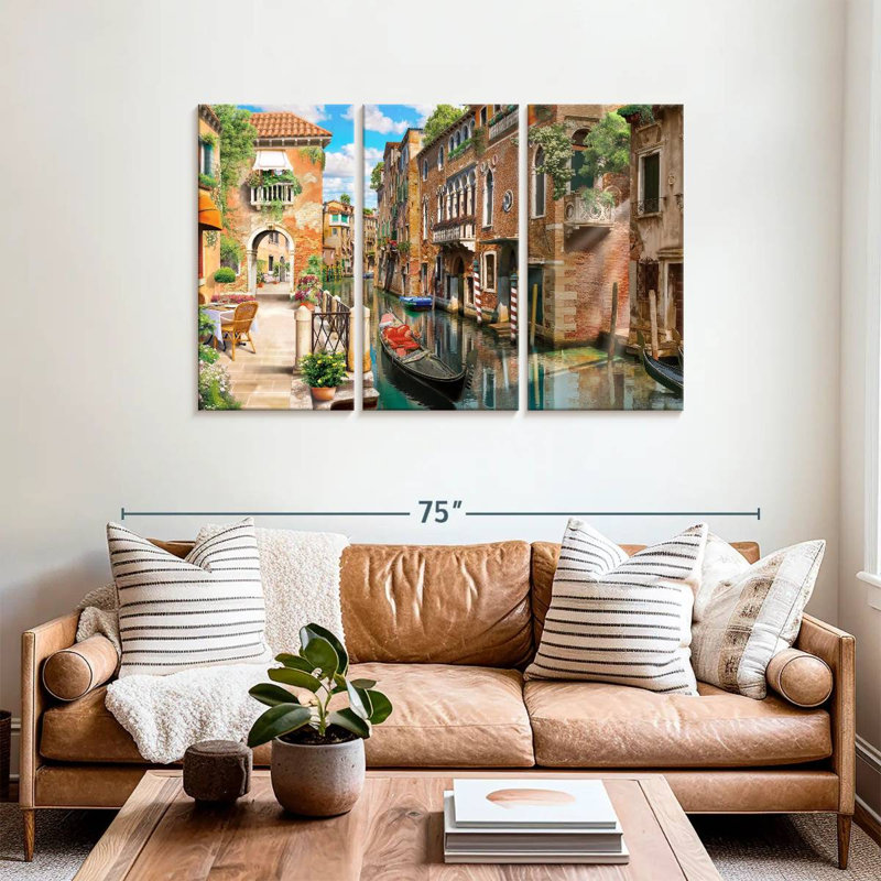 Mehar Venice Canal House, H 36 po x l 57 po
