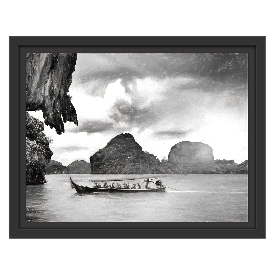 Gerahmtes Wandbild Thailand Phuket Playa Paradisiaca