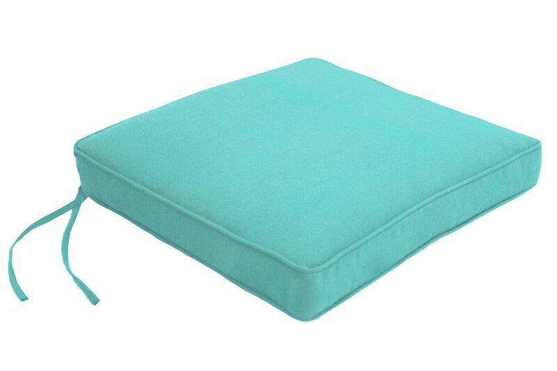 Coussin de chaise en sunbrella, H 2,5 po x l 21 po x P 19 po, Toile Sunbrella® Aruba