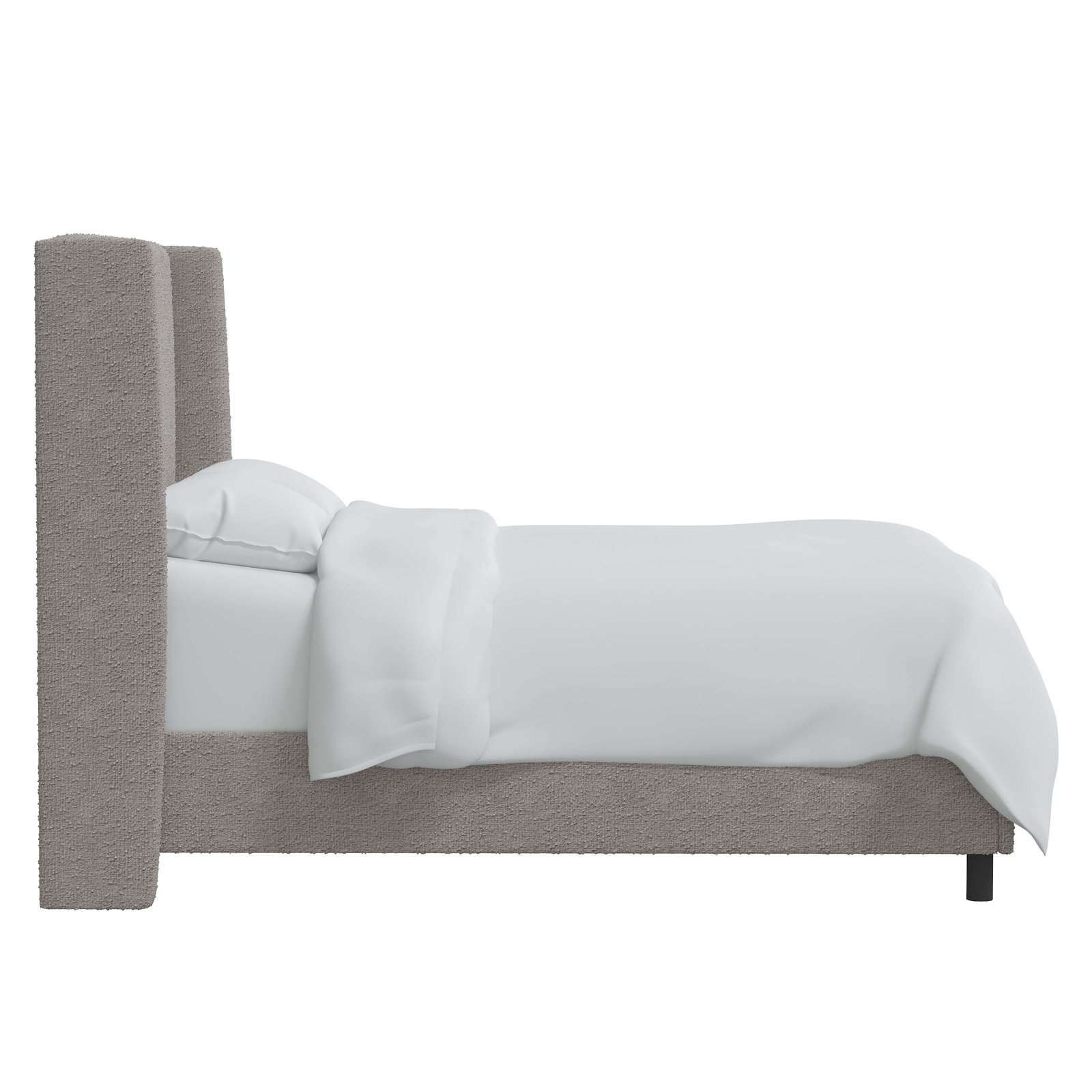 Tilly Upholstered Bed, King, Classic Elephant Boucle
