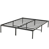Tesfai 14'' Steel Platform Bed