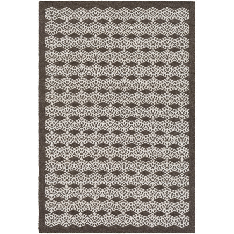 Jeannie Wool Geometric Indoor Rug, Rectangle 5' x 7'6"