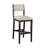 Barcelona Upholstered Counter Stool with Solid Wood Frame-101432902