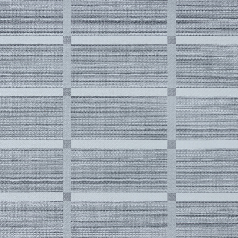 Comfort Plus Dark Grey Geometric Memory Foam Kitchen Mat