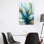 Sapphire Lights II - reproduction d'art murale - toile encadrée