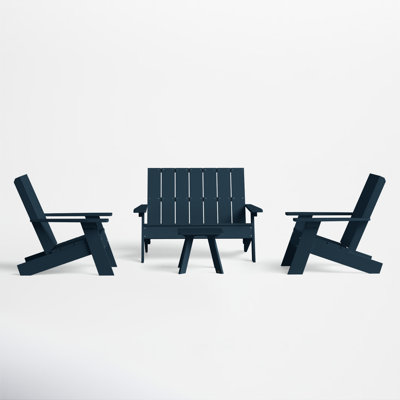 Byrnes 4 - Person Patio Conversation Set