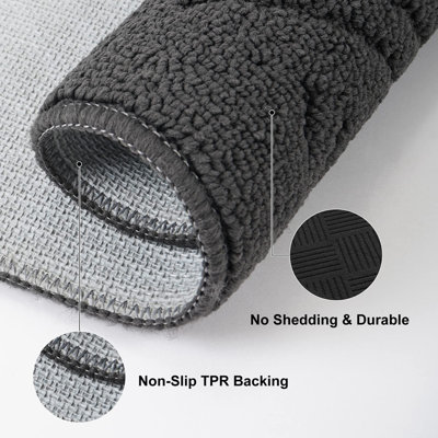 Latitude Run® Premium Indoor Outdoor Mat Rubber Backing Non Slip Super ...