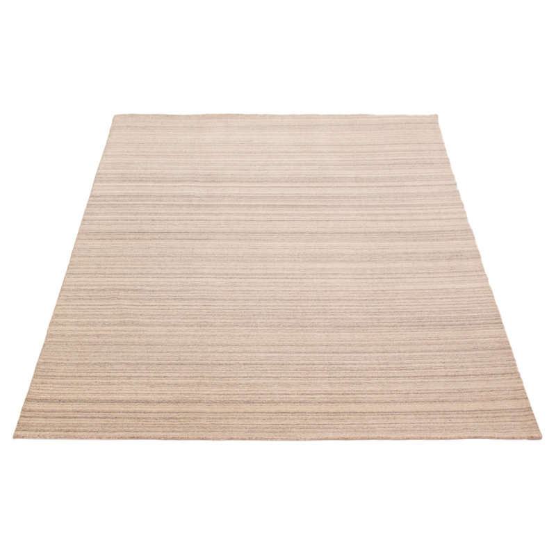 One Of A Kind Kashkuli Gabbeh Ivory 5'4" x 7'6"Area Rug