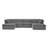 Modular U-shaped Sofa Sectional-712483766