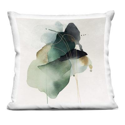 Coussin décoratif imprimé Cascade fluide Fluide, par Svetlana Aleynikova, 18 x 7 x 18