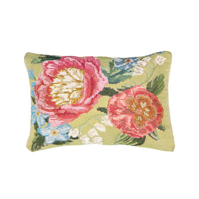 Marina Floral Outdoor Throw Pillow