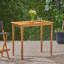 Table de bar d'extérieur minimaliste en bois d'acacia-770750096