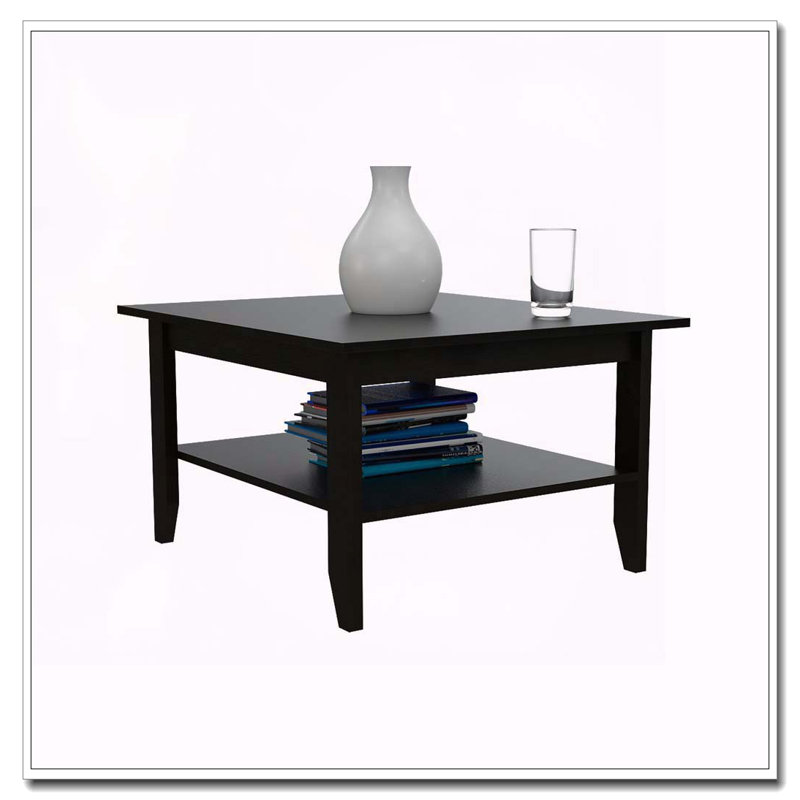 Danvers Rectangle Coffee Table Black Wengue