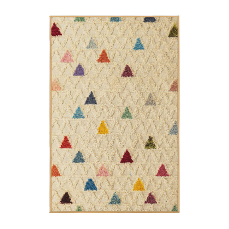 Alviva Abstract Indoor Rug, Rectangle 3' x 5'