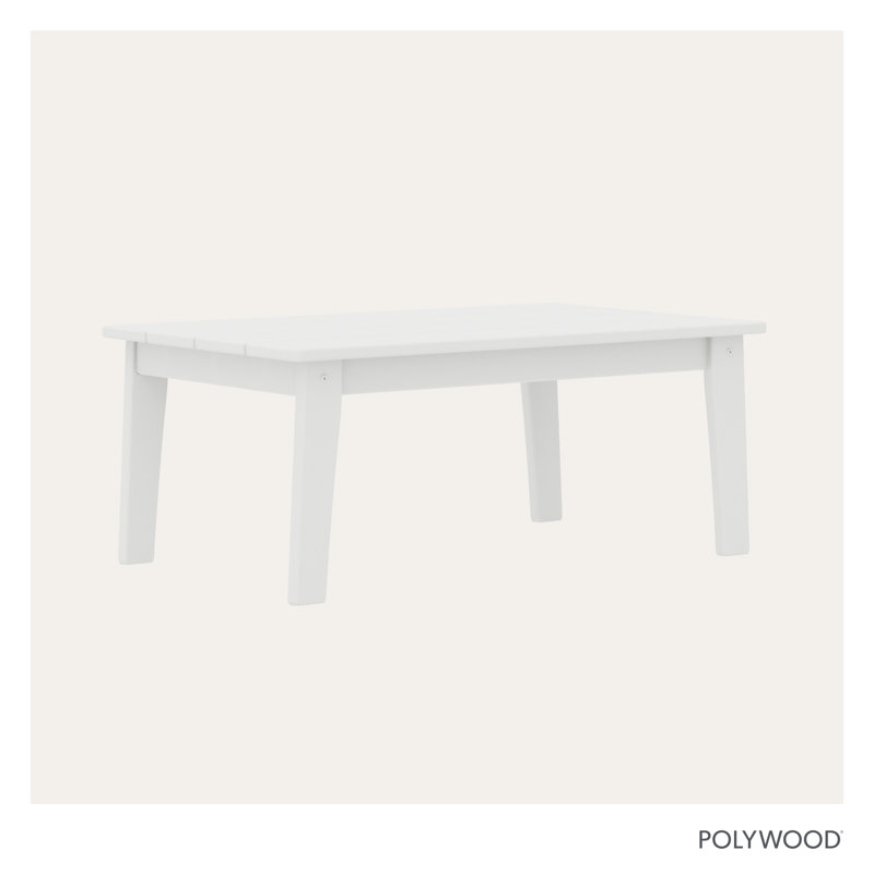 Lakeside Coffee Table, White