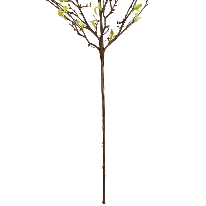 Sprays artificiels Curly Willow, 34 po, vert, ensemble de 4