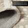 NICOLE MILLER NEW YORK Mod Weave Abstract Knotted Texture Handcrafted Wool Area Rug Taupe