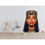 Egyptian Queen Wall Decal, Cleopatra Wall Sticker, Ancient Egypt Wall Art, Bedroom Decor, Goddess Portrait Mural, 142Gm-70368380