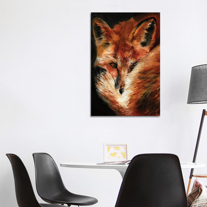 Fox Dreams 1 Piece Wrapped Canvas Wall Art, 101.6 cm H x 66.04 cm W x 1.91 cm D