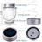 6-Pack Solar Powered Outdoor Mason Jar Hanging Lanterns with Warm White LEDs, 2700K Solar Garden Lights