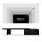 78.7"-110" Extendable Tv Stand With Storage, Modern Entertainment Center For 55+ Inch Tv, Media Console For Living Room - Black-23047159