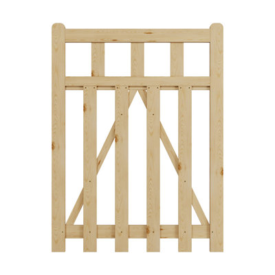 Chesnut Gate Fencing with 1 Panel(s) Included