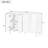 TREXM 4-Door Buffet Cabinet With Storage-2105675317