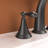 2-Handle Stainless Steel Bathroom Sink Faucet