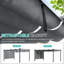 Pergola en aluminium avec auvent Aoodor-97922607-86865222