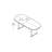 78.58'' Oval Conference Table-235883689