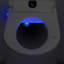 Electronic Smart Bidet Seat With Warm Air Drying, Heated Seat With Remote Control, Self-cleaning